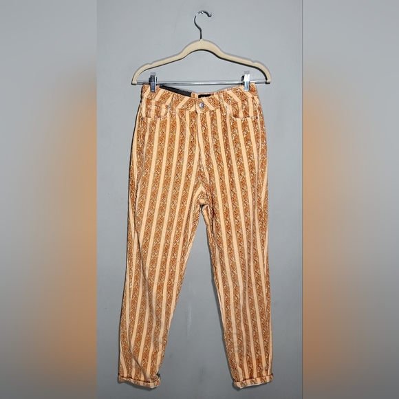 NWT BDG Mom High Rise Pants | Size 27 | Ditsy Corduroy | Urban Outfitters - Picture 12 of 13
